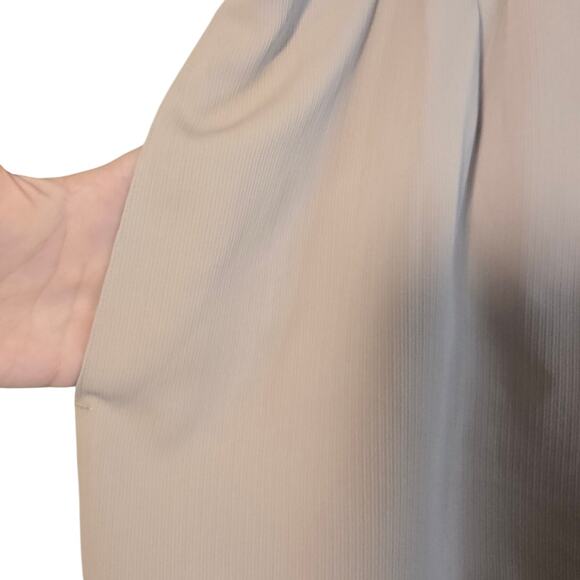 Vintage Classic Taupe Skirt – Size 18W | Timeless Career Wear [0391] - Picture 2 of 7